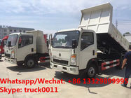 Factory sale high quality and good price SINO TRUK HOWO Mini dump tipper truck, coal and stone transporting truck