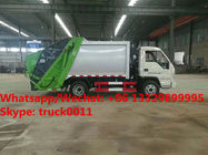 best price FORLAND 4x2 RHD/LHD smallest garbage compactor/rubbish collecting vehicles for sale, refuse garbage truck