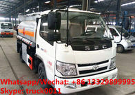 China wholesale cheapest price mini 2,000Liters Shifeng Brand 4*2 LHD fuel tank truck, smallest oil tank vehicle