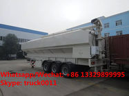 best price 20MT new electronic discharging bulk feed tank container semitrailer, road transported bulk feed tank
