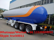 2020s new design biggest 62m3 bulk lpg gas tank semitrailer for sale, best price road transported lpg gas tank for sale