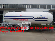 Factory sale best price 40m3 bulk propane gas trailer, HOT SALE! 40,000Liters road transported lpg gas transported tank