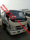 best price forland 4*2 RHD 92hp diesel mini road sweeper truck for sale, cheapest price forland street sweeping vehicle