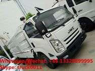 new high quality JMC brand 4*2 LHD 140hp Euro 3 road sweeper for sale, JMC road cleaning vehicle, street sweeper truck
