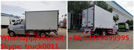 Cheapest price brand new LHD 98hp gasoline Chang’an refrigerated truck for sale,smaller frozen minvan vehicle for sale