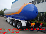 customized best price 56cbm bulk propane gas tanker semitrailer for sale, HOT SALE! road transported lpg gas tanker