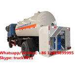 HOT SALE! Customized dongfeng 4*2 LHD 10,000Liter lpg gas dispensing truck for domestic cylinders, lpg gas filling truck