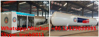 customized seperated 20m3 skid lpg gas station with electronic filling scales for sale, skid propane tanker with scales