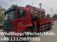 customized SHACMAN XUANDE X6 4*2 180hp Euro 5 6.3tons telescopic crane boom mounted on truck for sale, truck with crane