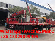 customized cheapest weichai 300hp 20tons telescopic boom mounted on truck for sale, HOT SALE! cargo truck with crane