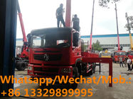 HOT SALE! Dongfeng teshang 6*4 LHD 240hp/270hp diesel 10tons telescopic crane boom mounted on truck for sale,