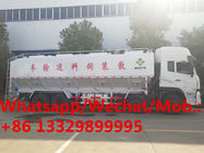best seller dongfeng tianlong 8*4 LHD 315hp diesel Euro 5 40cbm 20tons electronic discharging bulk feed truck