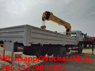 HOT SALE! High quality and competitive price dongfeng 8tons telescopic crane on truck, cargo truck with crane for sale