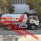 Customized SINO TRUK HOWO 4*2 LHD 10m3 LPG Gas filling Truck with flow-meter for AA RANO from Nigeria,
