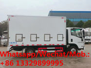 best seller ISUZU 100P 4.1m length 20,000 day old chicks transported vehicle for sale, new poultry transported truck