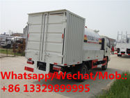 dongfeng 2tons mobile cooking gas filling truck 5500l for Nigeria,lpg gas refilling truck for domestic gas cylinders