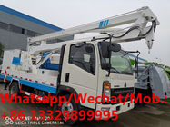 Customized SINO TRUK HOWO RHD 14m overhead working platform truck for sale, hydraulic aerial working truck, bucket truck