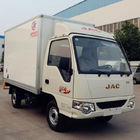 Factory direct sale JAC LHD mini gasoline Frozen Food Transport Van Truck, refrigerated minivan vehicle for sale