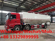 SHACMAN brand 245hp 30cbm 15tons farm-oriented livestock poultry feed transported truck for sale, bulk feed truck