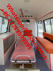 high quality jinbei ambulance car vehicle for sale, cheaper price hospital first aid ambulance vehicle for sale