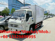new cheapest forland gasoline refrigerated truck for sale,forland reefer van truck for transported frozen fish and meat