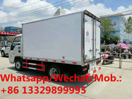 new cheapest forland gasoline refrigerated truck for sale,forland reefer van truck for transported frozen fish and meat