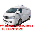 mini gasoline foton view van refrigerator car/refrigerated van car/enclosed van refrigerator car for sale 1-2tons