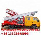 customized 28m aerial working ladder vehicle for sale, Best price JMC brand new 28m moving-house aerial ladder truck