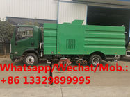 high quality and competitive price SHACMAN diesel road sweeping and washing vehicle for sale, street sweeping vehicle