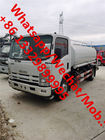 HOT SALE! new ISUZU brand diesel 5cbm portable water tanker truck, cheaper price ISUZU drinking water cistern vehicle
