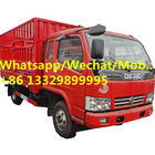 new best price dongfeng light duty 3tons cargo truck for sale, HOT SALE! High quality stake fence lorry truck