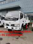 good price LHD dongfeng small 4WD double cabin dropside lorry truck 3 ton for sale, 3-5T cargo lorry transported truck