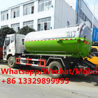 HOT SALE!NEW FAW 4x2 12000 liters or 13cbm diesel waste water suction truck, best price vacuum tanker truck for sale
