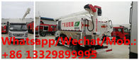 Customized factory sale Yuejin 15cbm bulk feed pellet transported vehicle for sale, Good price animal feed body on truck