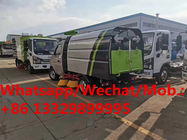 new gasoline Chang'an 4*2 LHD mini street sweeping vehicle for sale, Cheapest price road cleaner vehicle for sale