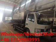 Euro 3 120hp diesel 4tons China supplier of bulk feed truck for sale, Farm-oriented and livestock poultry feed vehicle