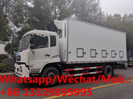 New designed RHD 6.1m day old chick transported truck with shelves(three layers) for sale, China made baby chick vehicle