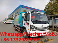Best seller-dongfeng 165hp diesel Euro 6 7cbm compacted garbage truck for sale,good price 7cbm garbage compactor vehicle