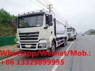 HOT SALE! Customized SHACMAN BRAND 6*4 LHD 18CBM garbage compactor truck for sale, 115tons compacted garbage truck