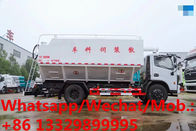Dongfeng 4*2 LHD D7L 12cbm 170hp Euro Ⅵ poultry livestock bulk feed truck for sale,farm-oriented feed pellet vehicle