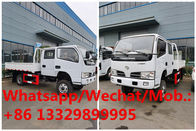 HOT SALE! dongfeng double cabs 4*4 AWD cargo lorry truck,new best price 3tons diesel dropside lorry truck for sale