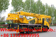 HOT SALE! New designed good price FOTON 4*2 LHD 12T mobile crane truck, factory sale direct price 12T truck crane