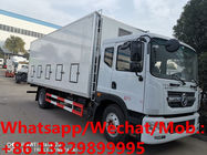 Dongfeng 4*2 LHD 170hp 5.4 m length day old chick transported truck for sale, customized baby birds van truck for sale