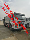 Customized IVECO GENLVON 6*4 16cbm garbage compactor truck for sale, Cheaper price compacted garbage vehicle for sale