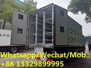 new good price dongfeng 40,000 day old birds transported truck for sale, factory sale customized baby chick van vehicle