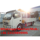 Factory Direct Sales 4T CLW Crane Truck Telescopic Boom Truck With Crane, 4Tons cargo truck with crane for sale