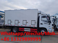 Customized Chinamade FOTON 4*2 LHD/RHD diesel engine livestock poultry van truck for day old chick transportation
