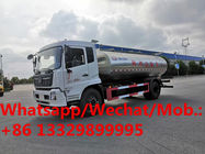 NEW DESIGNED DONGFENG TIANJIN 210hp diesel 12cbm milk tanker truck for sale, foodgrade liquid food tanker vehicle