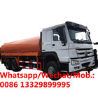 fuel tanker tank truck supplier 6x4 18000L 20000L 25000L HOWO SINOTRUCK alloy stainless black steel oil tanker truck