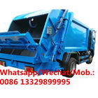 Cheaper price ISUZU 5cbm-10cbm compacted garbage truck for sale, China ISUZU garbage compacted vehicle supplier for sale